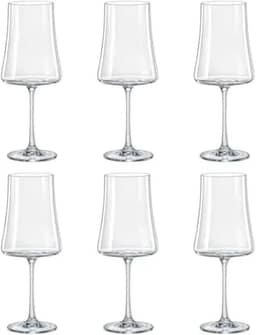 Jogo 6 Taças De Vinho Xtra Luxo Cristal Bohemia - 560ML