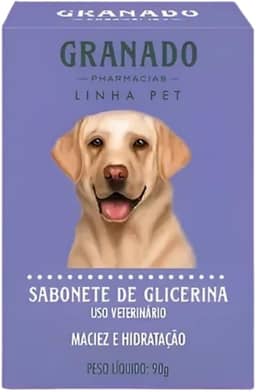 Sabonete Pet Glicerina 90g Cães Gatos Vegano Pele Sensível Limpeza Base Vegetal