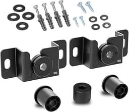 Suporte para TV de 13" a 70" Fixo de Parede Universal em Aço Reforçado, Suporta até 100kg Padrão VESA de 75x75 a 800x400mm - Qualidade PREMIUM