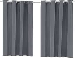 Cortina Blackout Corta Luz 220cm x 130cm - Cinza