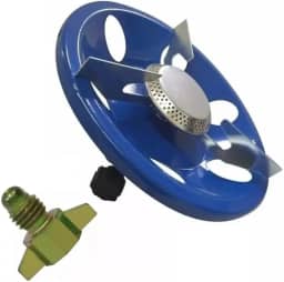 Fogão Portátil 1 Boca para botijão Gás P2 Fogareiro Acampamento Pesca Camping