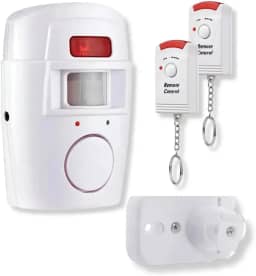 Alarme Residencial Sensor de Presença 10m Sirene 2 Controles