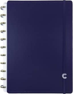 Caderno Inteligente, Grande, Intense Blue, 215x280 mm, 80 Folhas