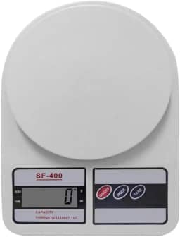 Balança de Cozinha Digital Alta Precisão 10kg SF400 Para Dieta Fitness Nutrição Alimentos