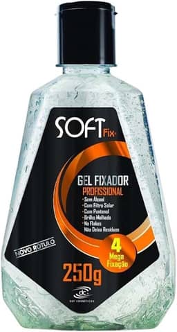 Soft Fix Gel Fixador 250G Fliptop Incolor Unit Softfix