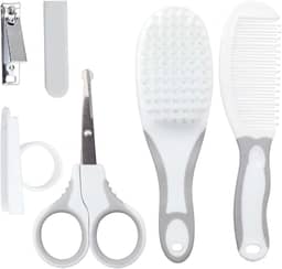 Buba Kit Cuidados Baby Cinza Tamanho Único