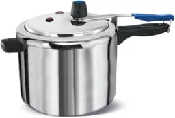 Panela de Pressão Alumínio Polido Pressionella de 10 Litros, Prateado, Ramos