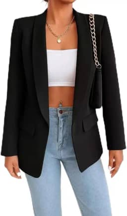 Blazer Feminino Alfaiataria Social Longo Max – Versátil, Sofisticado, Elegante e Caimento Impecável