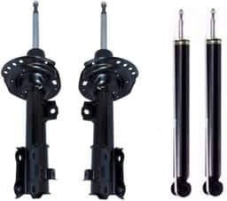 PAR AMORTECEDORES DIANTEIROS + PAR AMORTECEDORES TRASEIROS HB20 HB20S 2012 A 2015