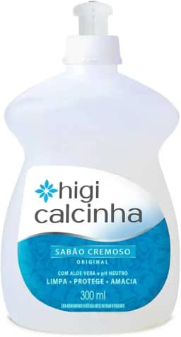 Sabão Cremoso Íntimo Higi Calcinha Original 300ml