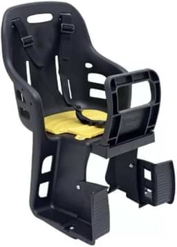 Kit Cadeirinha Infantil Traseira Para Bicicleta Bike + Bagageiro Garupa Tubão Suporte Articulado MTB