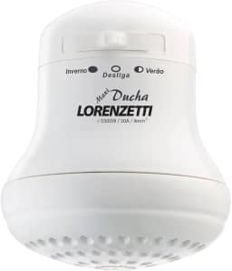 Lorenzetti Chuveiro Elétrico Branco Maxi Ducha, 5500W 110V