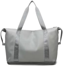 Bolsa de viagem à prova d'água com grande capacidade(Cinza)