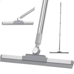 Rodo Vassoura Mágica de Silicone 51cm Cabo de 160cm Flytex Ideal para Limpeza de Vidros, Pisos e Superfícies