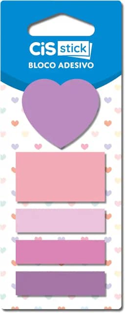 CIS Candy ST0401 Bloco Adesivo 5 modelos - 20 folhas por bloco