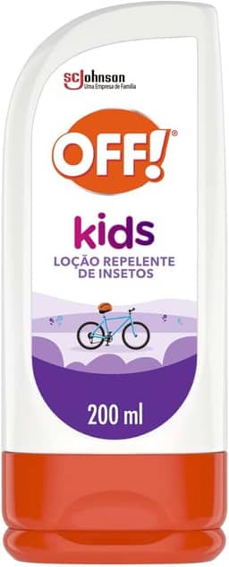 OFF! Kids Loção Repelente de Insetos e Mosquitos, 200ml
