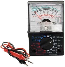 Multímetro Analógico Com Prova de Teste