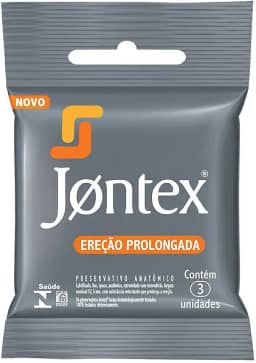 Preservativo Camisinha Ereção Prolongada - 3 Unidades