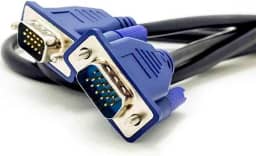 Cabo VGA 1,5 Metros Super Resistente Conexão Estável e Durável para TV, Projetor, Notebook e Monitores Compatível com Diversos Dispositivos, Fácil de Instalar Perfeito para Casa, Escritório e Escola