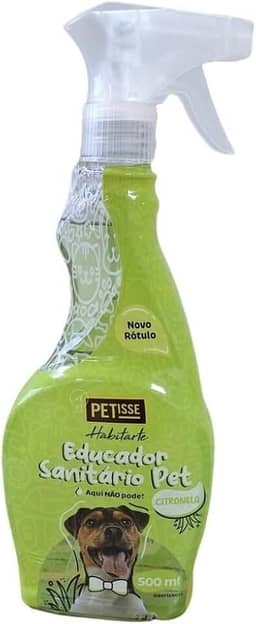 Educador Sanitário Para Cães e Gatos Aqui NÃO Pode Petisse 500ml