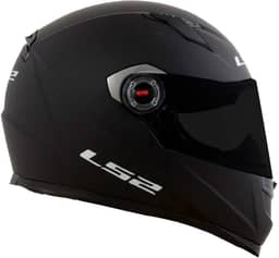 Capacete Ls2 Ff358 Monocolor Preto Fosco 60/L