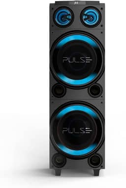 Caixa de Som Torre Pulse Double 10 Pol. 1800W RMS BT LED - SP507