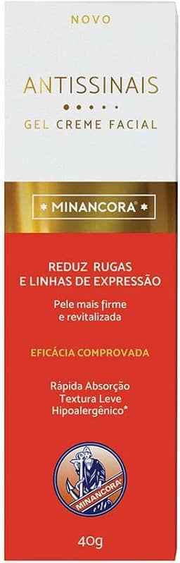 Minancora Antissinais Gel Creme Facial 40g