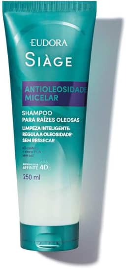 SIAGE SHAMPOO ANTIOLEOSIDADE HIDRATAÇÃO MICELAR 250ml