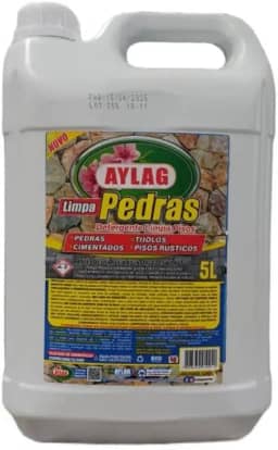 Limpa Pedra Aylag 5L Profissional Remove Limo E Manchas