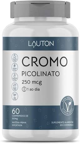 Cromo Picolinato 250mcg 60 Cps - Lauton