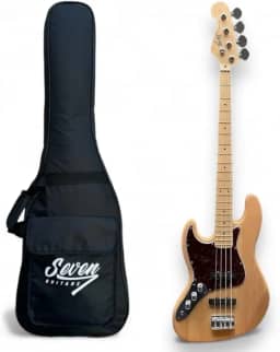 Contrabaixo Jazz Bass Seven Canhoto Sjb-47 LH NT 4c C/Bag