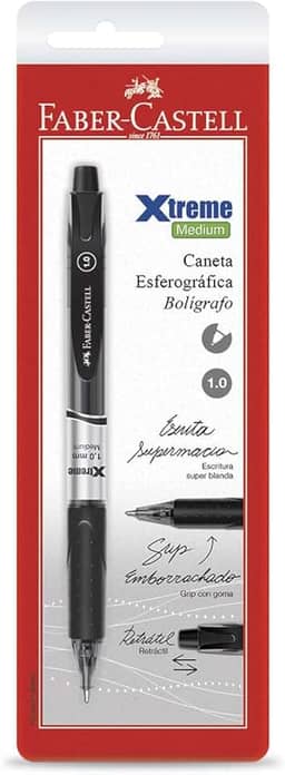 Esferográfica Xtreme,Ponta Média 1.0