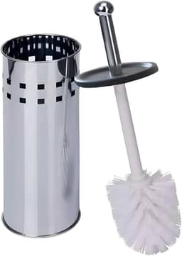 Euro Home - Escova Sanitária com Suporte em Aço Inox - BAN6682