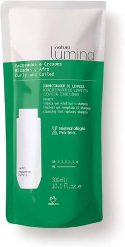 Natura Condicionador de Limpeza 300ml Para Cabelos Cacheados e Crespos