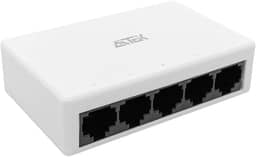 Switch Rede Ethernet 5 Portas RJ45 1000Mbps Conexão Rápida Distância Transmissão até 100m