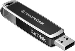 Pendrive DJ Rekordbox Alphatheta Flash Drive - velocidade de leitura de até 1.000 MB/s e velocidade de gravação de 900 MB/s, alto desempenho, conector duplo USB tipo C e USB tipo A