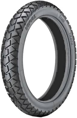 Pneu Dianteiro Vipal 60/100-17 TR300 Honda Biz 125/110/100 Pop 100 Crypton TRAIL Uso Com câmara