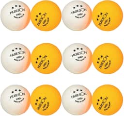 10 Bolas Tênis de Mesa Ping Pong Huieson 3 Estrelas H40+ Plástico ABS Profissional