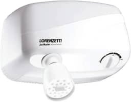 Ducha Jet Turbo Multitemperaturas 127V 5500W, Lorenzetti, 7540400, Branco, Pequeno