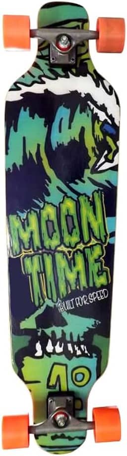 Skate Longboard Moon Time Life Game Speed