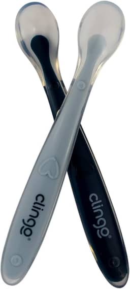 Colheres De Silicone Premium Marinho (2 Unidades)