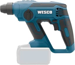 Martelete Perfurador Wesco WS2990.9 18V SDS-Plus com 3 Funções, LED e Parada Rápida – Sem Bateria e Carregador