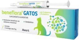 Beneflora Gatos Suplemento Probiotico Prebiotico Avert 5g