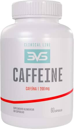 3VS Nutrition Cafeína 200mg 60 Cápsulas