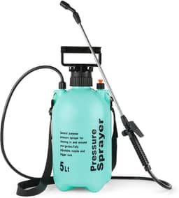 Pulverizador de Compressão Prévia,5L, Pulverizador Manual, Azul, 56 * 38 * 45cm