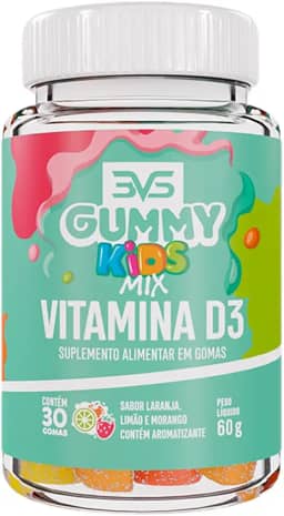 3VS Nutrition Gummy Kids Mix Vitamina D3 30 Gomas