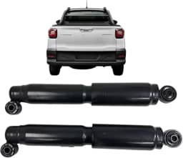 Amortecedor Traseiro Esquerdo E Direito Nakata Strada 2021 A 2024