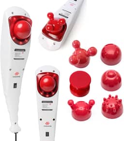 Massageador Elétrico Profissional Infravermelho Vibratório Percussão Relaxamento (110, Volts)