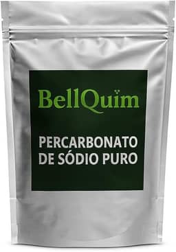 Alvejante Tira Manchas Percarbonato de Sódio Puro para Roupas e Limpeza Doméstica 500g - BellQuim
