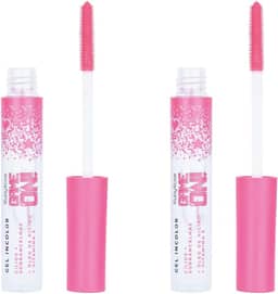 Gel Incolor Cílios Sobrancelhas Game On Ruby Rose - Kit 2 Fixadores Strong Hold - Maquiagem HB-509 TB Versátil